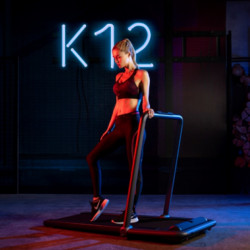 Banda de alergare Xiaomi KingSmith WalkingPad K12, 746W, Până la 100 kg, 0.8/12 km / h, 2 moduri, Indicator valoare măsurată, Aplicație mobilă, Pliabil, LED, Negru