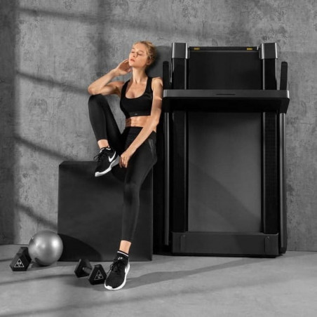 Xiaomi KingSmith WalkingPad K15 bandă de alergare, 1.25 hp, Până la 110 kg, 0.8/15 km/h, 3 moduri, Indicator valoare măsurată, Aplicație mobilă, Pliabil, LED, Negru