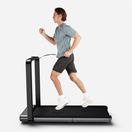 Banda de alergare Xiaomi KingSmith WalkingPad X21, 918W, Până la 110 kg, 0.5/12 km / h, Indicator de valoare măsurată, Aplicație mobilă, OLED, Protecția copilului, Pliabil, Negru