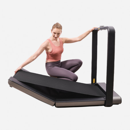 Banda de alergare Xiaomi KingSmith WalkingPad X21, 918W, Până la 110 kg, 0.5/12 km / h, Indicator de valoare măsurată, Aplicație mobilă, OLED, Protecția copilului, Pliabil, Negru
