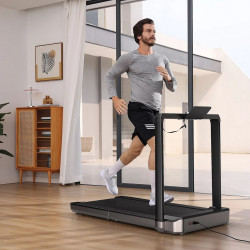 Xiaomi KingSmith WalkingPad X23 Banda de alergare, 1470W, 2 CP, Până la 136 kg, 1/16 km/h, Indicator valoare măsurată, Aplicație mobilă, NFC, LED, Pliabil, Negru