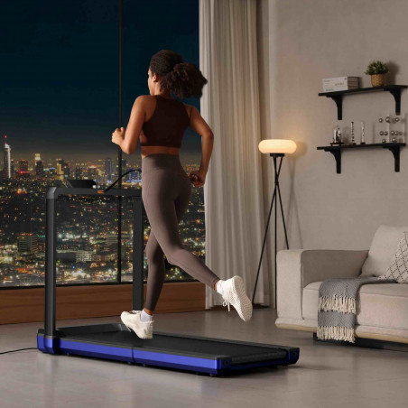 Xiaomi KingSmith WalkingPad X23 Banda de alergare, 1470W, 2 CP, Până la 136 kg, 1/16 km/h, Indicator valoare măsurată, Aplicație mobilă, NFC, LED, Pliabil, Negru