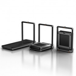 Xiaomi KingSmith WalkingPad X23 Banda de alergare, 1470W, 2 CP, Până la 136 kg, 1/16 km/h, Indicator valoare măsurată, Aplicație mobilă, NFC, LED, Pliabil, Negru