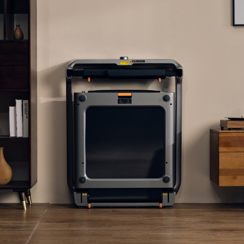 Banda de alergare Xiaomi KingSmith WalkingPad X218, 1400W, 1.75 hp, Până la 136 kg, 1/18 km/h, Touch Control, Calorii, Ritmul cardiac, iOS, Android, NFC, OLED, Pliabil, Negru / Gri