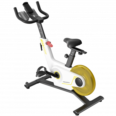 Xiaomi KingSmith PB08S Bicicleta Spinning, volan 8 kg, rezistență magnetică, 40 grade, până la 100 kg, LED, calorii, distanță, aplicație mobilă, alb