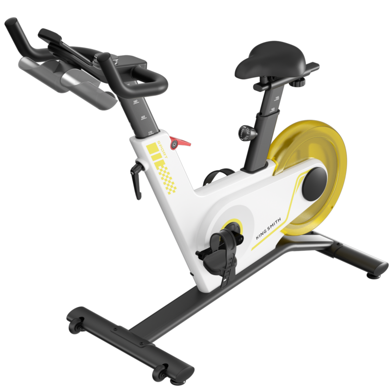 Xiaomi KingSmith PB08S Bicicleta Spinning, volan 8 kg, rezistență magnetică, 40 grade, până la 100 kg, LED, calorii, distanță, aplicație mobilă, alb