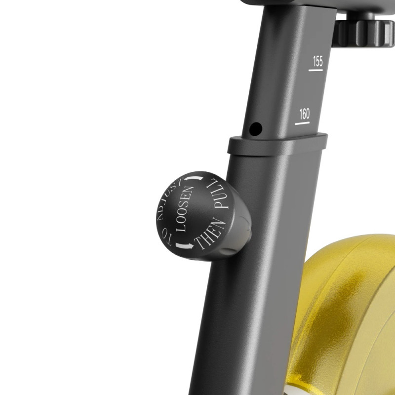 Xiaomi KingSmith PB08S Bicicleta Spinning, volan 8 kg, rezistență magnetică, 40 grade, până la 100 kg, LED, calorii, distanță, aplicație mobilă, alb