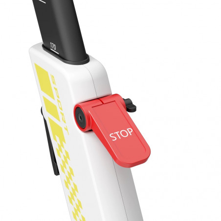 Xiaomi KingSmith PB08S Bicicleta Spinning, volan 8 kg, rezistență magnetică, 40 grade, până la 100 kg, LED, calorii, distanță, aplicație mobilă, alb