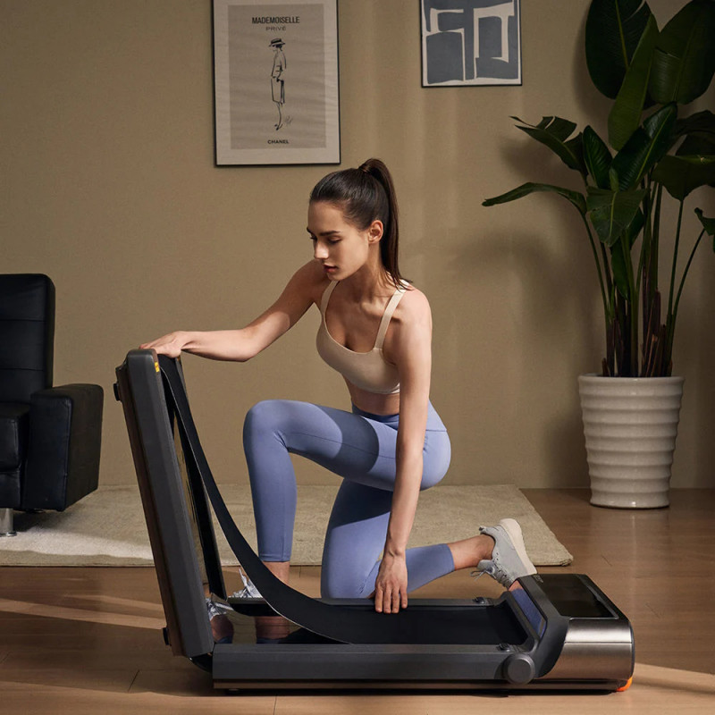 Xiaomi KingSmith WalkingPad R3 Banda de alergare, 735W, 1 hp, Până la 120 kg, 0.5-6 km/h, Afișaj încorporat, Aplicație mobilă, Pliabil, Negru / Gri