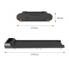 Xiaomi KingSmith WalkingPad R3 Banda de alergare, 735W, 1 hp, Până la 120 kg, 0.5-6 km/h, Afișaj încorporat, Aplicație mobilă, Pliabil, Negru / Gri
