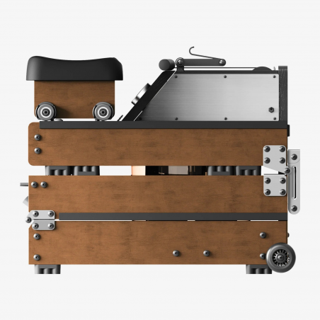 Mașină de vâslit cu apă și rezistență magneticăXiaomi KingSmith WM10, 500N, Rail 117 cm, 5 / 32 grade, 15 / 25 l, pliabil, negru / maro