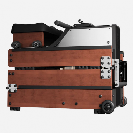 Mașină de vâslit cu apă și rezistență magneticăXiaomi KingSmith WM10, 500N, Rail 117 cm, 5 / 32 grade, 15 / 25 l, pliabil, negru / maro