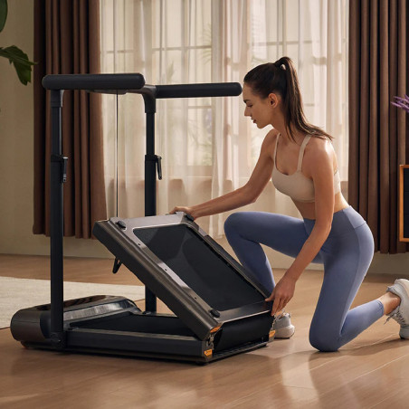 Xiaomi KingSmith WalkingPad R3 Hybrid plus Banda de alergare, 746W, 1 hp, Până la 120 kg, 1-12 km/h, Afișaj încorporat, Aplicație mobilă, Pliabil, Negru / Gri