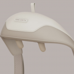 Xiaomi KingSmith MSK1A Masaj pentru gât și spate, 3 etape, 2 viteze, cap de masaj 5D, încălzire, fără fir, bej