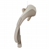 Xiaomi KingSmith MSK1A Masaj pentru gât și spate, 3 etape, 2 viteze, cap de masaj 5D, încălzire, fără fir, bej