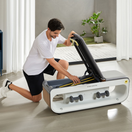 Multifuncțional Xiaomi KingSmith FBB1C, 2 grade de înclinare, corp complet, pliabil, 15 accesorii, alb / maro