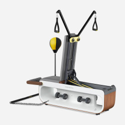 Multifuncțional Xiaomi KingSmith FBB1C, 2 grade de înclinare, corp complet, pliabil, 15 accesorii, alb / maro