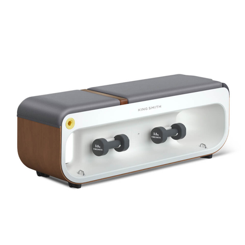 Multifuncțional Xiaomi KingSmith FBB1C, 2 grade de înclinare, corp complet, pliabil, 15 accesorii, alb / maro