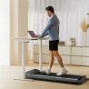 Xiaomi KingSmith WalkingPad Z3 Hybrid Treadmill, 1 hp, până la 110 kg, 1/6.5 km/h, Wi-Fi, LED, aplicație mobilă, protecție pentru copii, pliabil, negru / gri