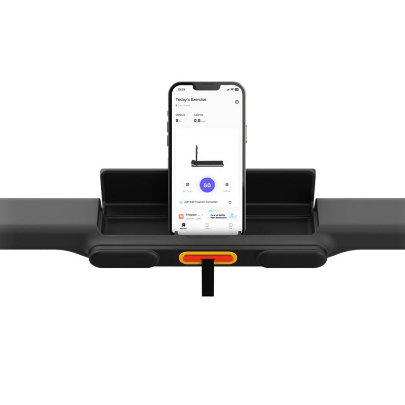 Xiaomi KingSmith WalkingPad Z3 Hybrid Treadmill, 1 hp, până la 110 kg, 1/6.5 km/h, Wi-Fi, LED, aplicație mobilă, protecție pentru copii, pliabil, negru / gri
