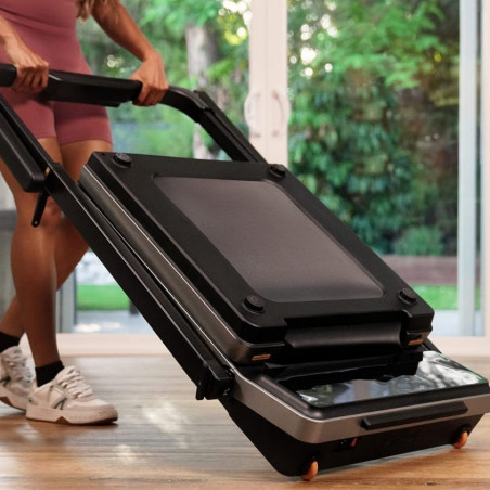 Xiaomi KingSmith WalkingPad Z3 Hybrid + Banda de alergare, 1.2 hp, Până la 110 kg, 1/10 km / h, Wi-Fi, OLED, Control mobil și de la distanță, Protecția copilului, Pliabil, Negru