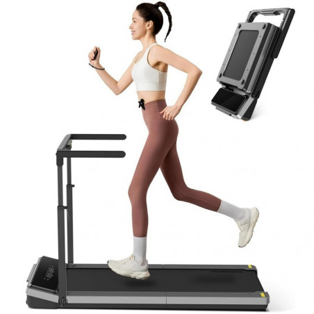 Xiaomi KingSmith WalkingPad Z3 Hybrid + Banda de alergare, 1.2 hp, Până la 110 kg, 1/10 km / h, Wi-Fi, OLED, Control mobil și de la distanță, Protecția copilului, Pliabil, Negru