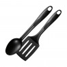 Set vase si ustensile Tefal C2678074 Starter Black, 6 piese, Acoperire cu titan, Fara PFOA, Thermo-Fusion, Thermo-Signal, Inductie, Negru