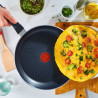 Tigaie Tefal C2720553 Start&Cook, 26 cm, Acoperire din titan, Semnal termic, Thermo-Fusion, Inductie, Negru