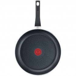 Tigaie Tefal C2720653 Start&Cook, 28 cm, Acoperire din titan, Semnal termic, Thermo-Fusion, Inductie, Negru