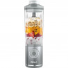 Blender portabil Ninja Blast Max BC251EUSL, 14.4W, 11.1V, 570 ml, 19000 RPM, spargere gheață, până la 25 de cicluri, fără BPA, argintiu