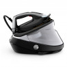 Statie de calcat cu aburi Tefal Pro Express Vision GV9821E0, 3000 W, 9 bar, 1,2 L, 800 g/min, Smart Steam, Sistem anti-picurare si anti-calcar, Calcare verticala, Negru/Gri
