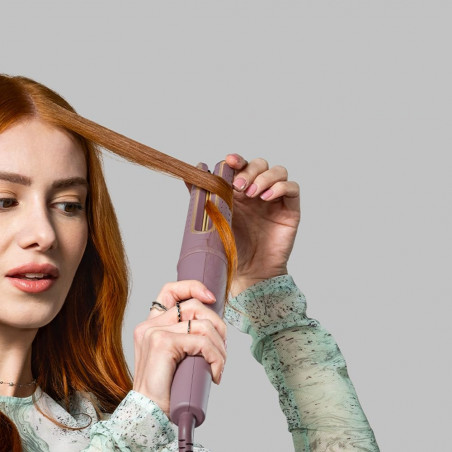 Ondulator pentru par Remington CI8930 AIRvive™, 25 W, 3 setari pana la 210°C, Acoperire ceramica, Violet/Auriu