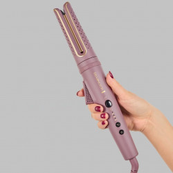Ondulator pentru par Remington CI8930 AIRvive™, 25 W, 3 setari pana la 210°C, Acoperire ceramica, Violet/Auriu