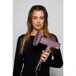 Uscator pentru par Remington EC8930 AIRvive™, 1600 W, 110.000 rpm, 2 viteze, 3 setari de temperatura, Ionizare, Cool Shot, Violet/Auriu