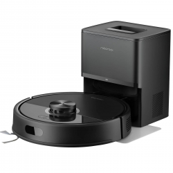 Aspirator robot Roborock Q7 TF+, 10000 Pa, 150 min, Cartografiere 3D inteligenta, Uscat/umed, Comenzi vocale, Programare, Memorie, PreciSense® LiDAR, Negru