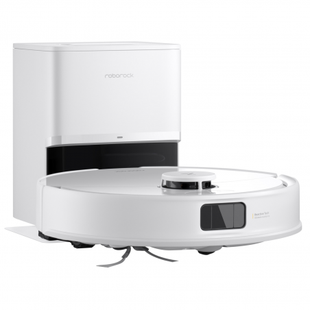 Aspirator robot Roborock Q10 PF+, 10.000 Pa, 150 min, 0,35 L, Wi-Fi, Uscat/umed, Ridicare automata a mopului, LiDAR 360°, Cartografiere 3D, Control vocal, Alb