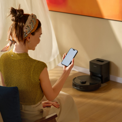 Aspirator robot Roborock Q10 PF+, 10000 Pa, 150 min, 0,35 L, Wi-Fi, uscat/umed, ridicare automată a mopului, LiDAR 360°, cartografiere 3D, control vocal, negru