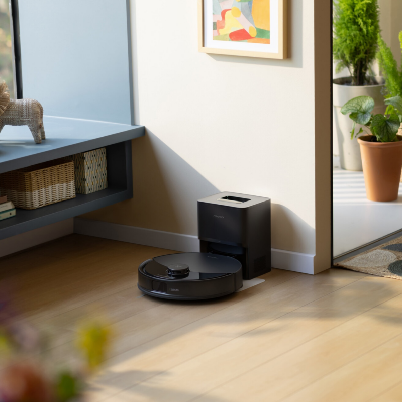 Aspirator robot Roborock Q10 PF+, 10000 Pa, 150 min, 0,35 L, Wi-Fi, uscat/umed, ridicare automată a mopului, LiDAR 360°, cartografiere 3D, control vocal, negru