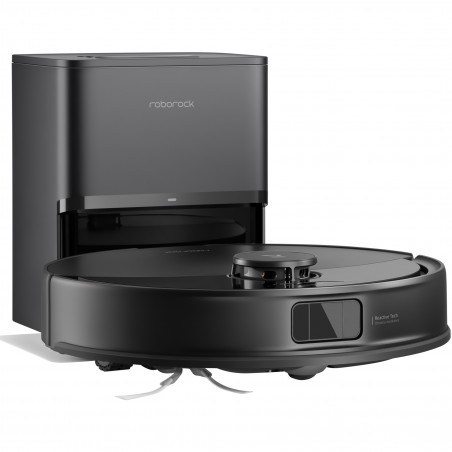 Aspirator robot Roborock Q10 PF+, 10000 Pa, 150 min, 0,35 L, Wi-Fi, uscat/umed, ridicare automată a mopului, LiDAR 360°, cartografiere 3D, control vocal, negru