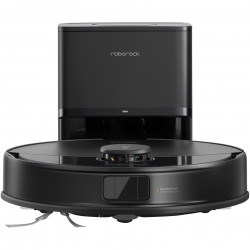 Aspirator robot Roborock Q10 PF+, 10000 Pa, 150 min, 0,35 L, Wi-Fi, uscat/umed, ridicare automată a mopului, LiDAR 360°, cartografiere 3D, control vocal, negru