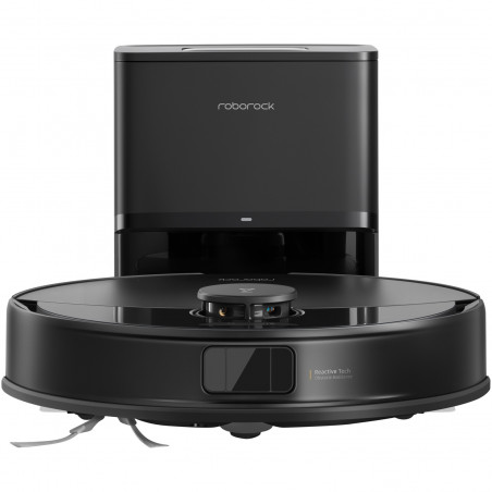 Прахосмукачка робот Roborock Q10 PF+, 10000 Pa, 150 мин, 0.35 л, Wi-Fi, Сухо/мокро, Автоматично повдигане на мопа, 360° LiDAR, 3D картографиране, Гласово управление, Черен