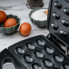 Aparat pentru copt 12 forme coji de nuci Rosberg R51442D, 800W, Placi antiaderente, Negru