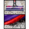 Aspirator vertical Dyson V10 Cyclone Submarine 594446-01, 150AW, 0,76 L, 60 min, uscat/umed, 3 moduri, golire igienică, Root Cyclone™, nichel/turcoaz