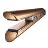 Placă de îndreptat părul fără firDyson HS07 Corrale Bco/Bnk 413111-01, 200 W, 3 setări, plăci flexibile, autonomie baterie 30 min, ecran OLED, cupru/nichel