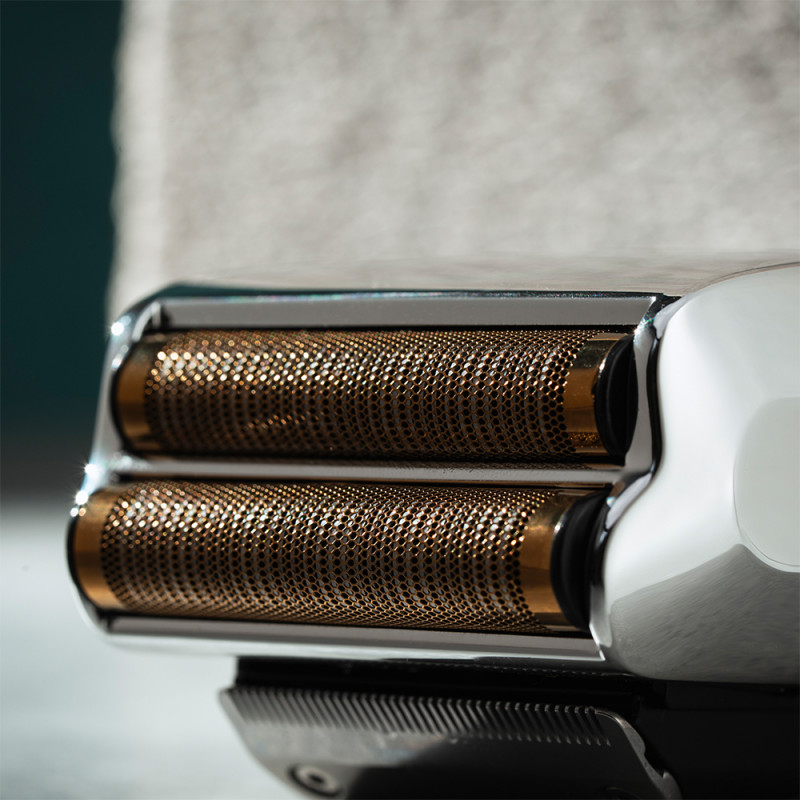 Aparat de ras Oliver Voltz OV51814C, 5W, LCD, IPX4, 1400mAh, Autonomie pana la 2h, 3 viteze, USB, Inox