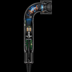 Dyson HD17 Supersonic r Ceramic Pink/Rose Gold Uscător de păr pentru păr drept și ondulat 113332-01, 1700 W, 4 setări inteligente de temperatură, 3 viteze, ionizare, recunoaștere RFID a accesoriilor, protecție pentru scalp, roz ceramic/aur roz