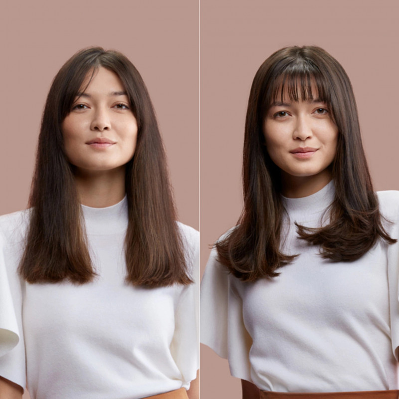 Uscator pentru par Dyson HD17 Supersonic r™ Jasper Plum Straight+Wavy 122781-01, 1700 W, 4 setari inteligente de temperatura, 3 viteze, Ionizare, Recunoastere atasament RFID, Protectie scalp, Violet