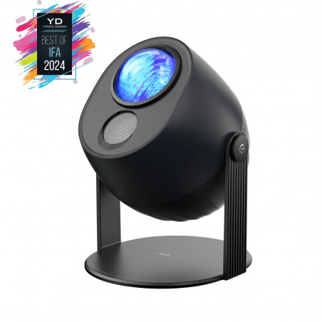 Proiector inteligent tip lampă Govee Star Light Projector H6093, 12 W, RGBW, control vocal, Wi-Fi, Bluetooth, negru