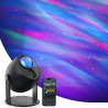 Proiector inteligent tip lampă Govee Star Light Projector H6093, 12 W, RGBW, control vocal, Wi-Fi, Bluetooth, negru