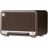 Difuzor Edifier D32 BL-WALNUT, 60 W, 11 ore, audio de înaltă rezoluție/wireless, Bluetooth 5.3, Wi-Fi, Apple Airplay2, DRC, DSP, corp din lemn, nuc negru/maro